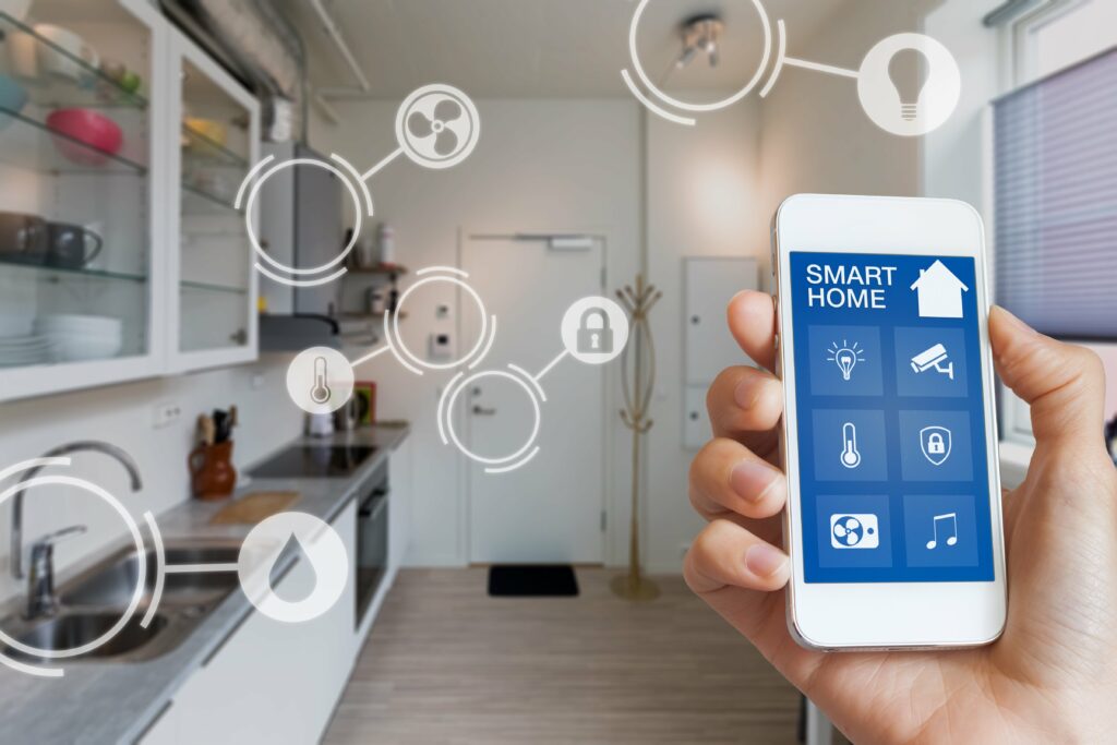 home residential security systems and remote monitoring from smart devices